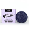 NATURÉL Loxy Purple Toning Shampoo Bar Soap for Blonde or Grey Hair | Biotin & Almond Oil | Vegan & Cruelty Free | Zero Waste | Made in USA