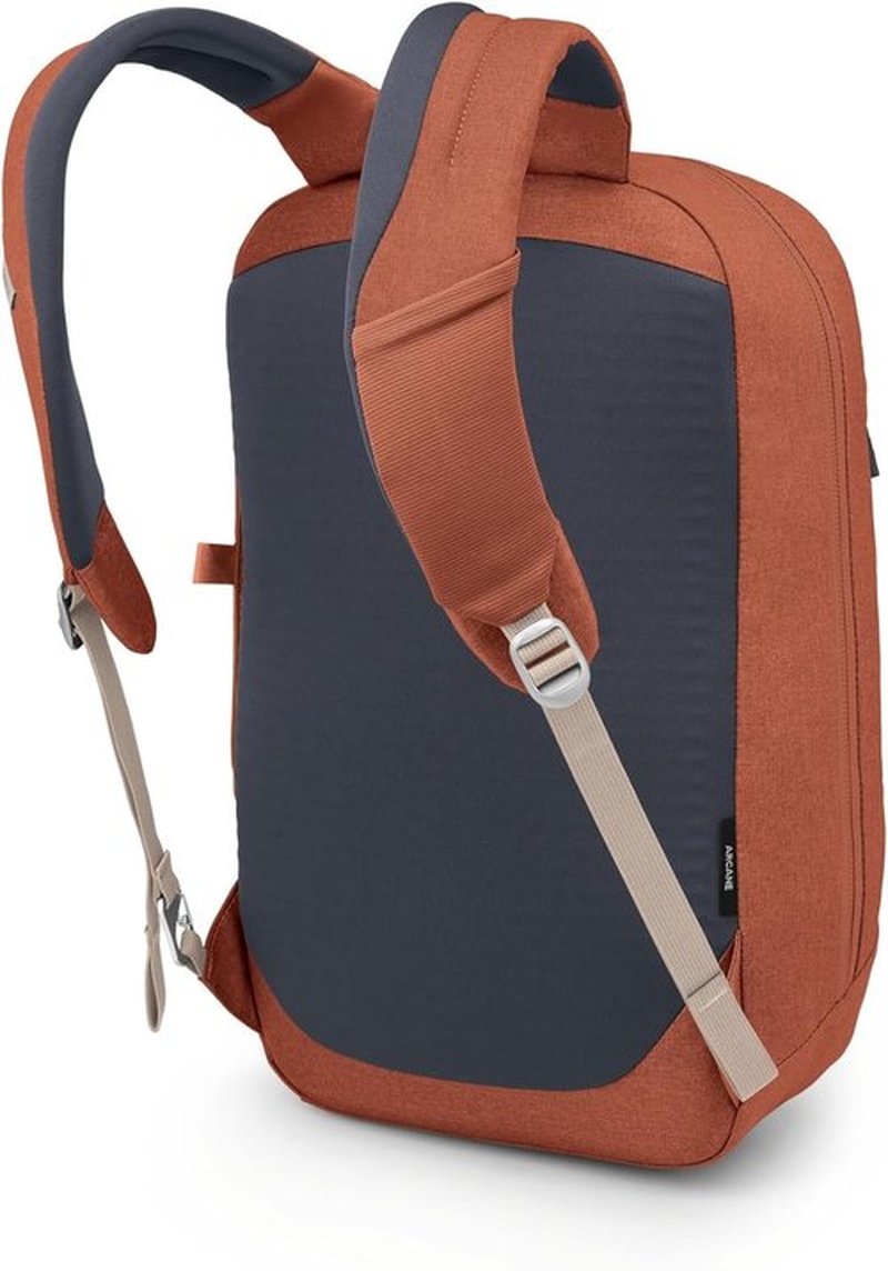Osprey Arcane Large Day Commuter Backpack - Stylish Porcelain Orange Heather Design