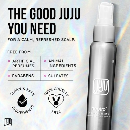 Neutro Scalp Deodorizing Tonic Spray - Soothing Hair Refresher for Men & Women | 4 Fl Oz, Peppermint & Rosemary