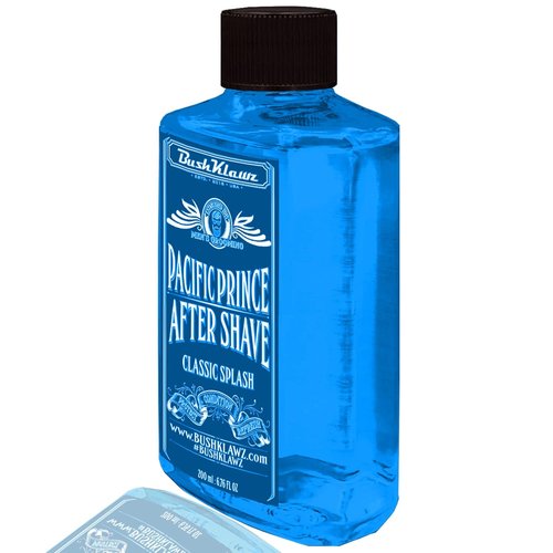 BushKlawz Classic Aftershave Lotion - Refreshing Cooling Balm for All Skin Types | Pacific Prince Scent