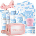 12PCS Milk Skin Care Set for Kids & Teens, 12 IN 1 Moisturizing Milk Skincare Set for Kids Girls Ages 8-12, Milk Skin Care Kit for Girls Teens 10-12, Birthday Gifts for Kids, Face Care Kit, Bulk Gifts