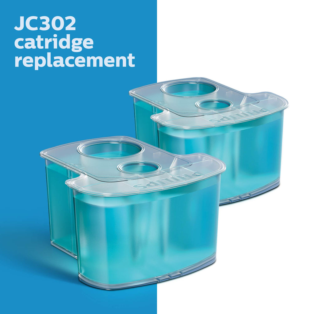 Philips Norelco Cleaning Cartridges for SmartClean System, 2 Count, JC302/52