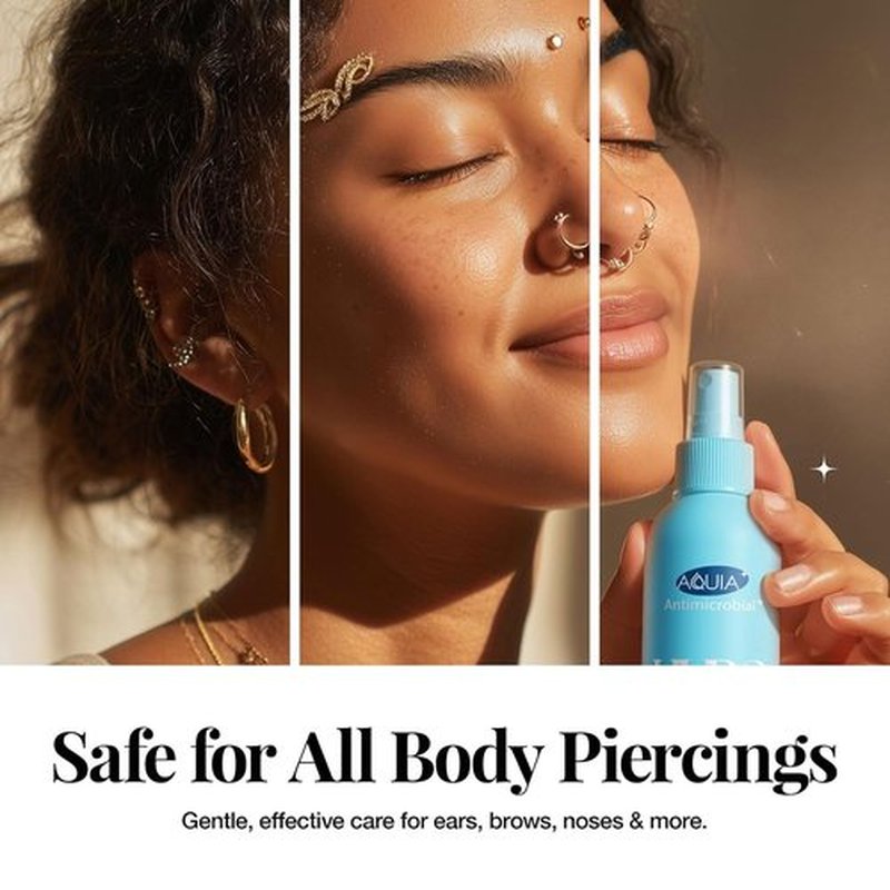 Hypochlorous Acid Spray - Antimicrobial Facial Cleanser for Skin, Acne & Eczema | 8oz Face Mist