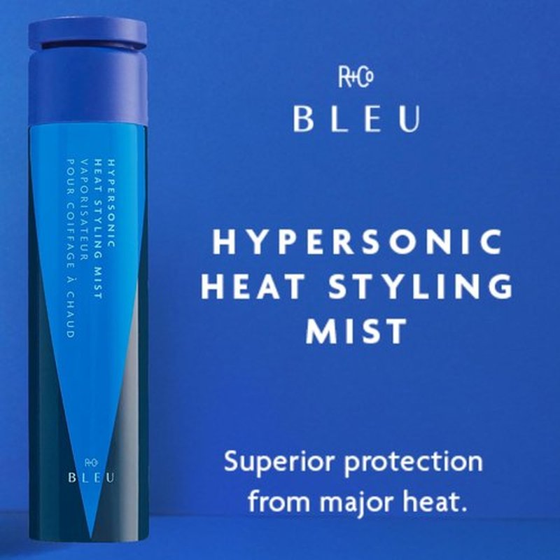 R+Co Hypersonic Heat Styling Mist - Heat Protectant for Blow-Drying & Hot Tools - Adds Shine & Softness - 6.7 oz