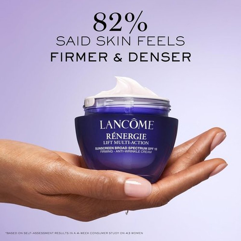 Lancôme Rénergie Lift Multi-Action Face Cream - Anti-Aging, Firming & Lifting Moisturizer with SPF 15 & Vitamin E