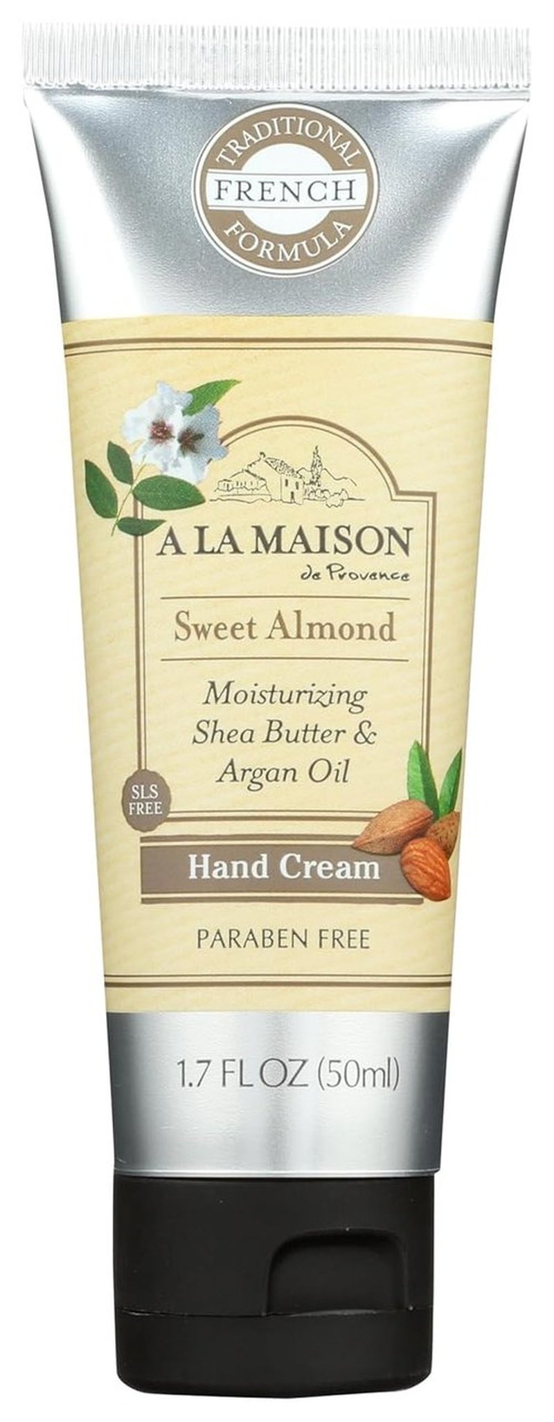 A LA MAISON Hand Cream - Nourishing Sweet Almond Formula | 1.7 Fl Oz for Soft Skin