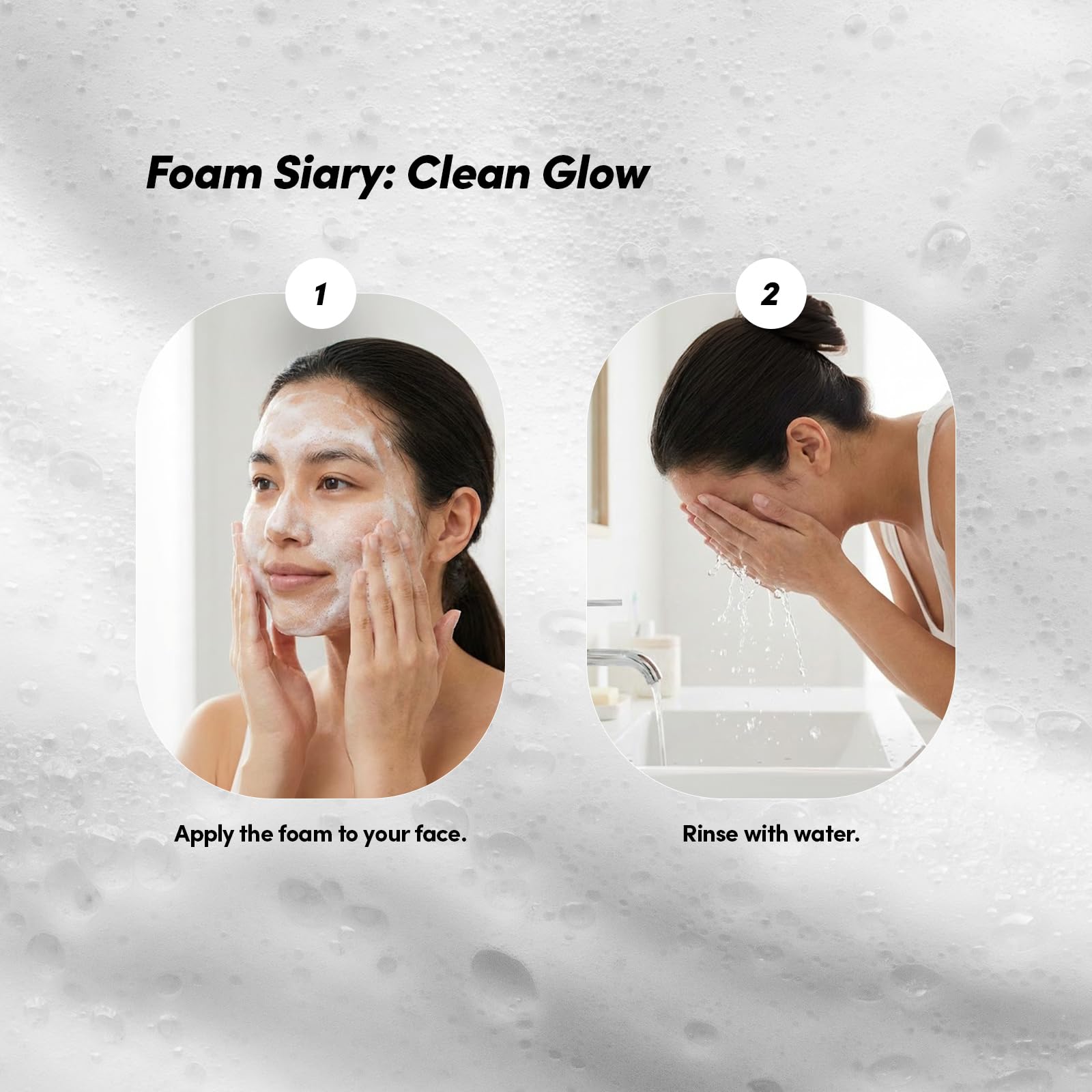 DUADERM Enzyme-Foam Sensitive Skin Cleanser, Gentle Papain Enzyme Foaming Face Wash with Azelaic Acid & Beta-Glucan for Sensitive & Normal Skin, 5.1 fl oz (150 mL)