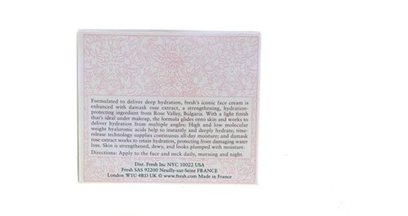 Regine Switzerland Fresh Rose Deep Hydration Face Cream - Strengthening Formula, 1.6 Oz