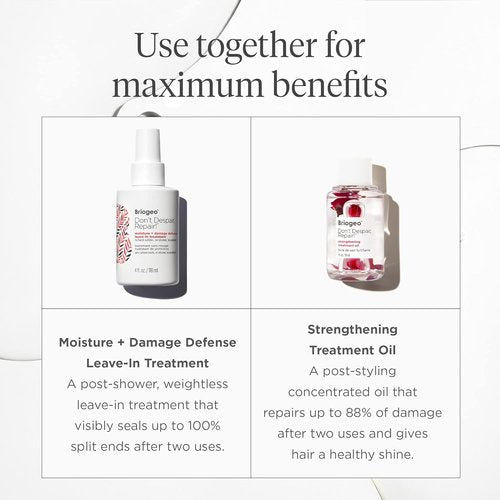 Briogeo Don't Despair Repair Leave-In Treatment - Nourishing Hair Care for All Hair Types