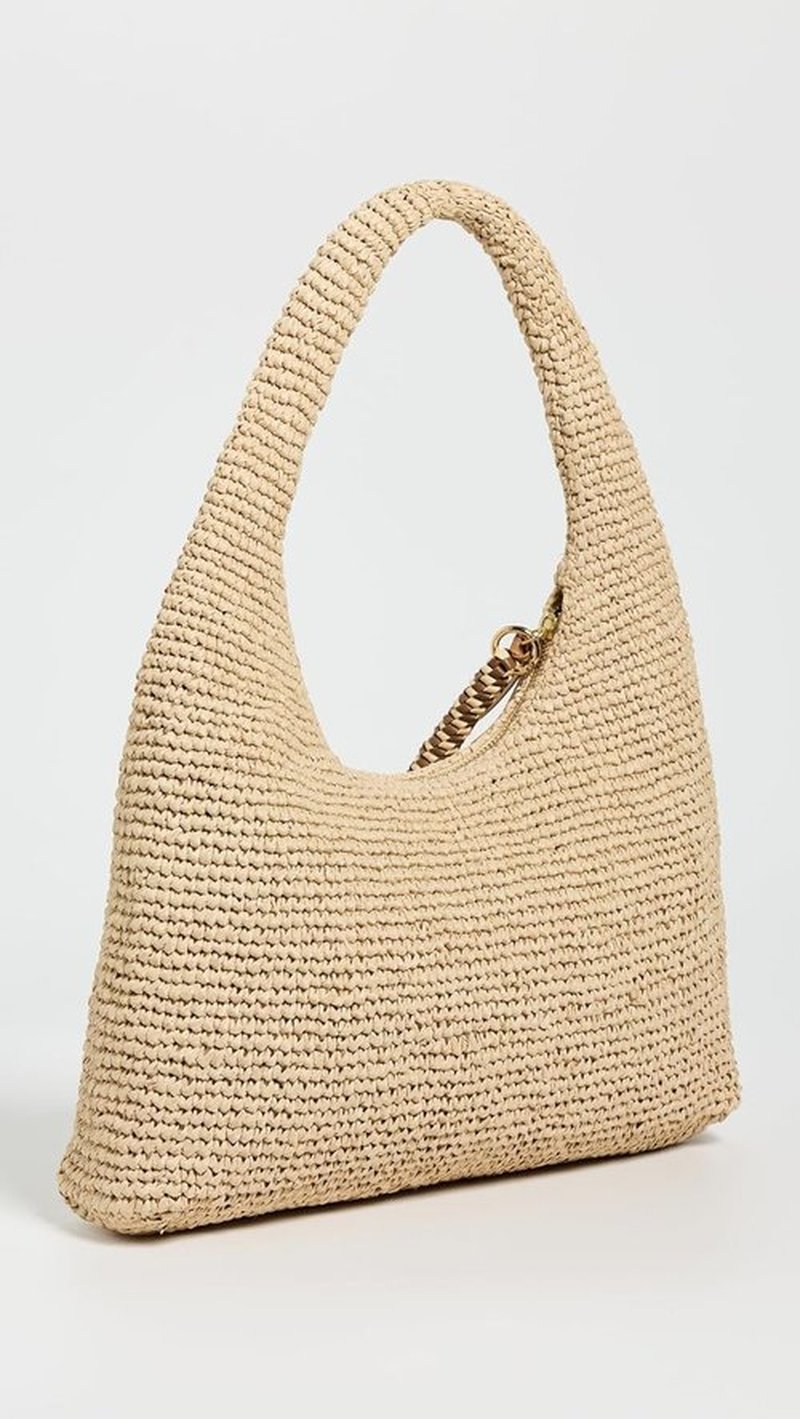 Loeffler Randall Willow Woven Hobo Bag - Stylish & Spacious Handbag for Everyday Use