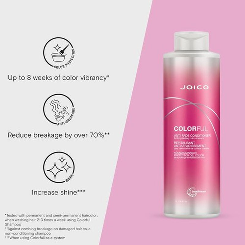 Skiennix Colorful Anti-Fade Conditioner - Preserve Vibrancy & Boost Shine | Sulfate-Free Formula with Camellia Oil & Pomegranate Extract