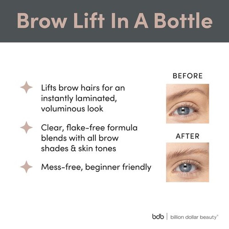 Bdb Brow Lift - Instant Lamination, Volumizing Effect & All-Day Hold | Perfect for Any Brow Type