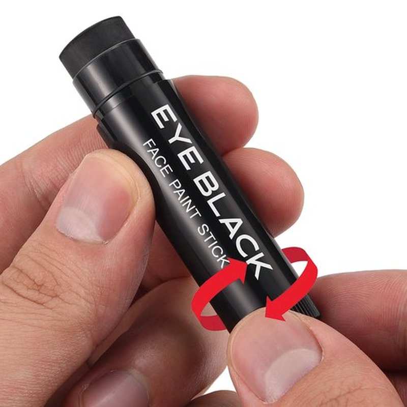 DALVGFN 12 PACK EYE BLACK STICK, Anti-Glare Eyeblack For Baseball Football Softball Lacrosse, Sweat-Proof Eye Black Grease Paint, Game Day Sports Fans Accessories, Smooth & Long Lasting