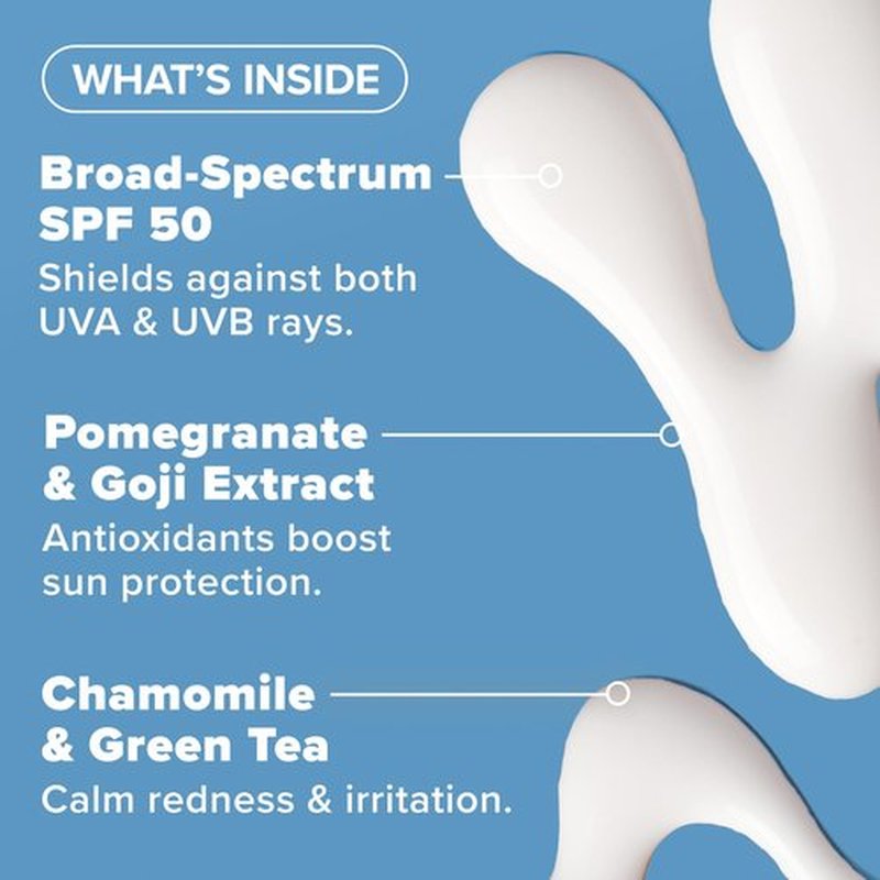 Paula's Choice RESIST Daily Hydrating Fluid Face Moisturizer with SPF 50 Sunscreen, Face Sunscreen for Oily Skin, Chamomile & Vitamin E, UVA/UVB Protection, Fragrance-Free, TSA Friendly, 0.5 Fl Oz