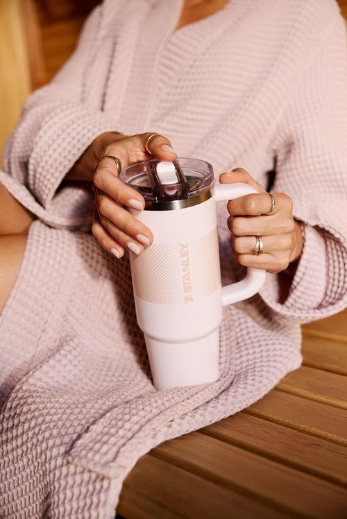STANLEY Quencher ProTour 30 oz Tumbler - Leakproof Lid, Built-In Straw & Handle | Insulated, BPA-Free, Chalk