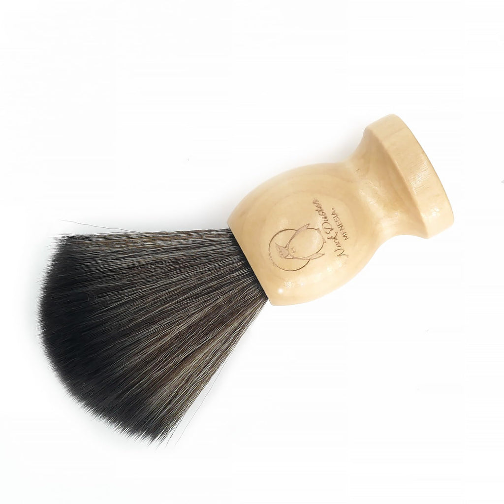 Menesia Small Barber Neck Duster Brush for Hair Cutting