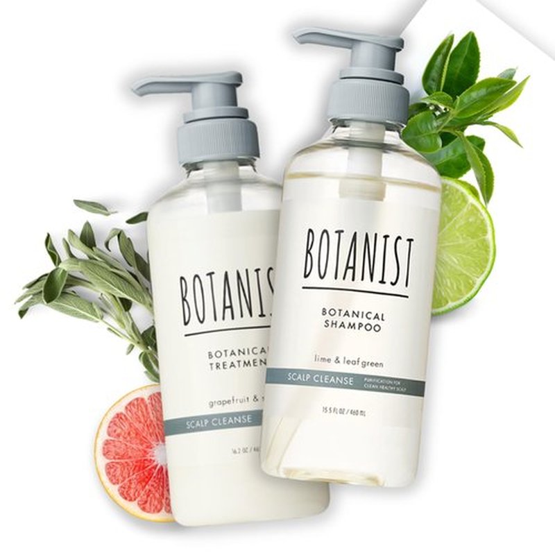 BOTANIST Dry Scalp Shampoo and Conditioner for Women & Men, Sulfate and Paraben Free Shampoo and Conditioner by Collagen, Keratin & Jojoba in Japan, Silicone & Sulfate Free 31.7 Fl Oz SCALP CLEANSE