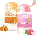 Zoreni 2pcs Hydrating and Anti-Cracking Foot Cream, 2026 Cracked Heel Stick,Foot Cream for Dry Cracked Heels and Feet Women or Men(Peach and Honey)