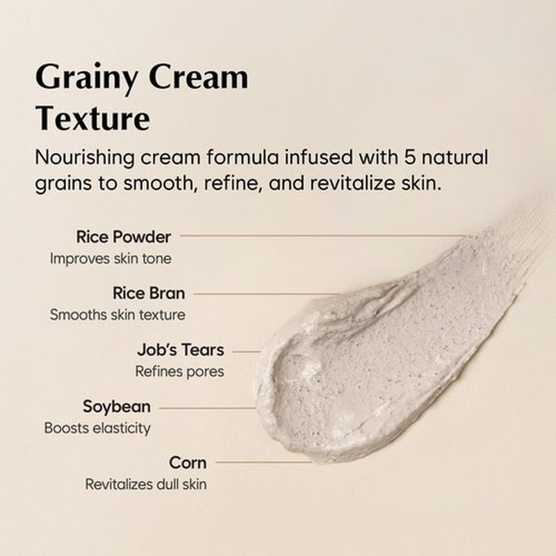MIDHA RICE & MIXED GRAINS GLOWING WASHOFF MASK, 3.5oz/100g, Gentle Exfoliation, Glow & Smooth Texture, Rough Texture, Pore Clearing, Nourishing, Rice Enzyme, Wash off Pack