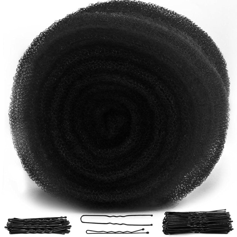 YGQQOY Hair Filler | Updo Hair Sponge & Padding Tool for Volume - Black Hair Donuts