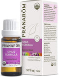 Pranarom - Organic Sinus Formula Essential Oil Blend for Wellness | 15ml Aromatherapy Oil