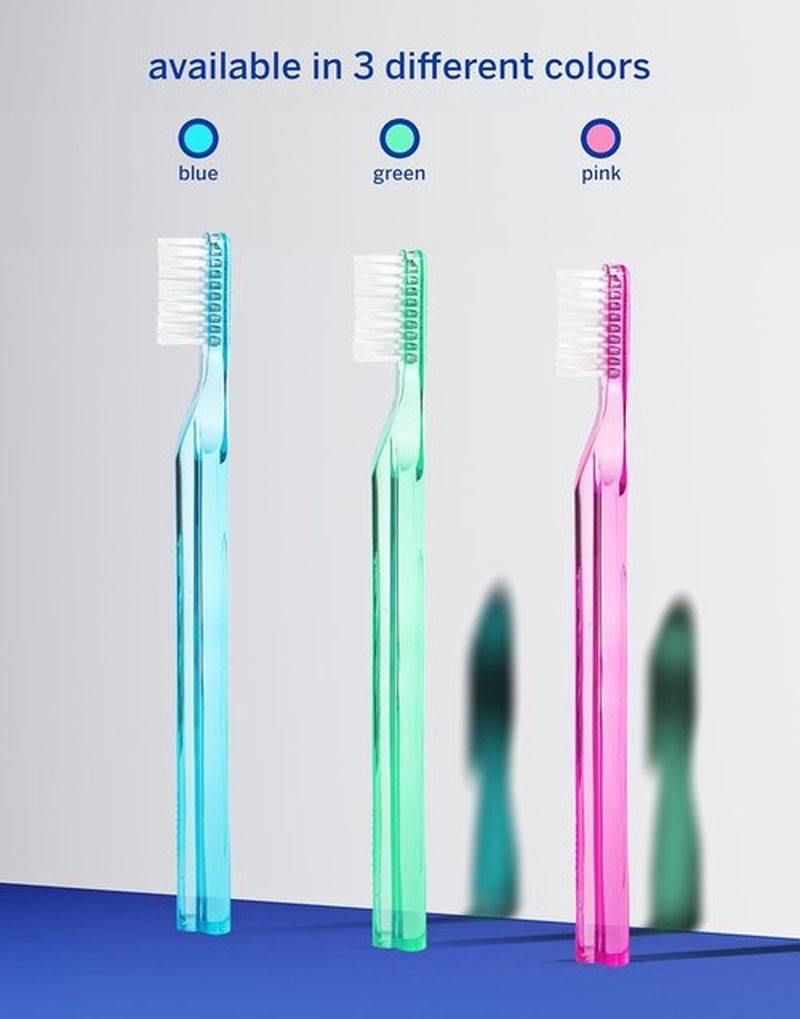 Supersmile Toothbrush - New Generation Design with Patented 45° Soft Nylon Bristles | Ergonomic Handle for Optimal Whitening