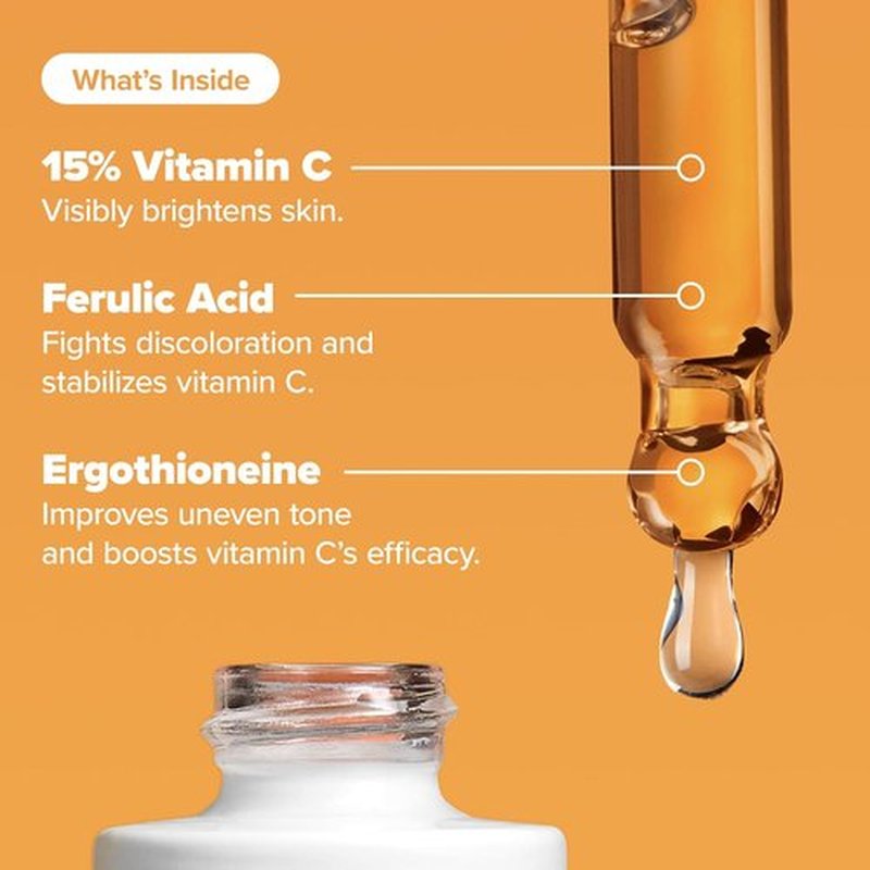 Paula's Choice BOOST C15 Super Booster - 15% Vitamin C Serum & C5 Moisturizer with Squalane for Discoloration & Fine Lines