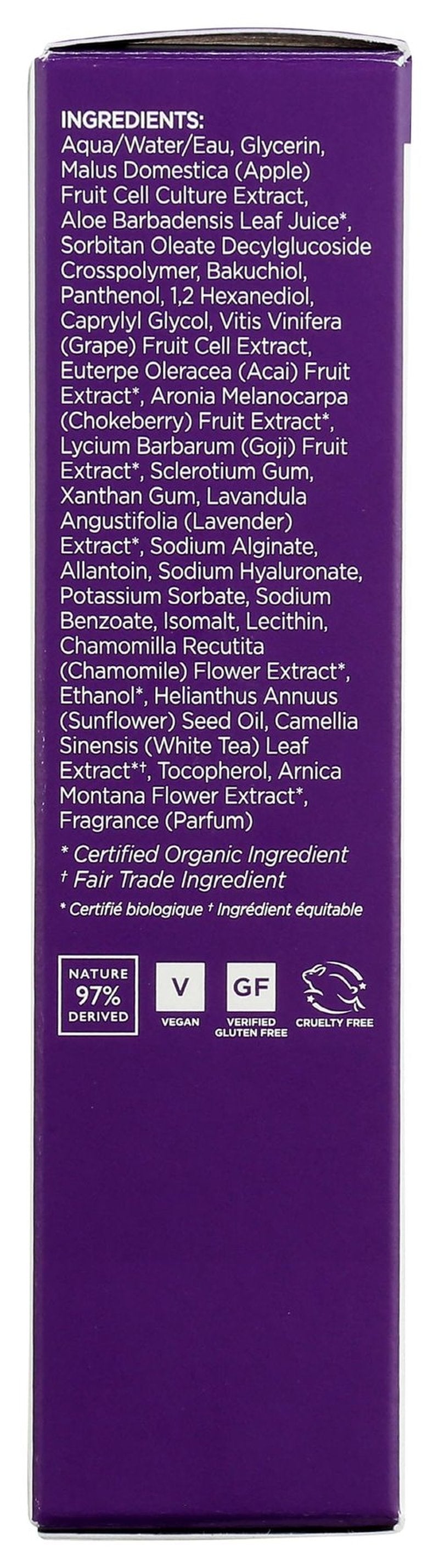 Andalou Naturals Rejuvenating Serum with Plant Based Retinol, 1 Oz