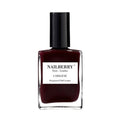 Nailberry L'Oxygéné Oxygenated Nail Lacquer | Noirberry | Deep Red Black Opaque Nail Polish | UV Protected Long-Wear Nail Polish | 12-Free | Vegan | Certified Halal | Cruelty & Gluten Free | 15 ml