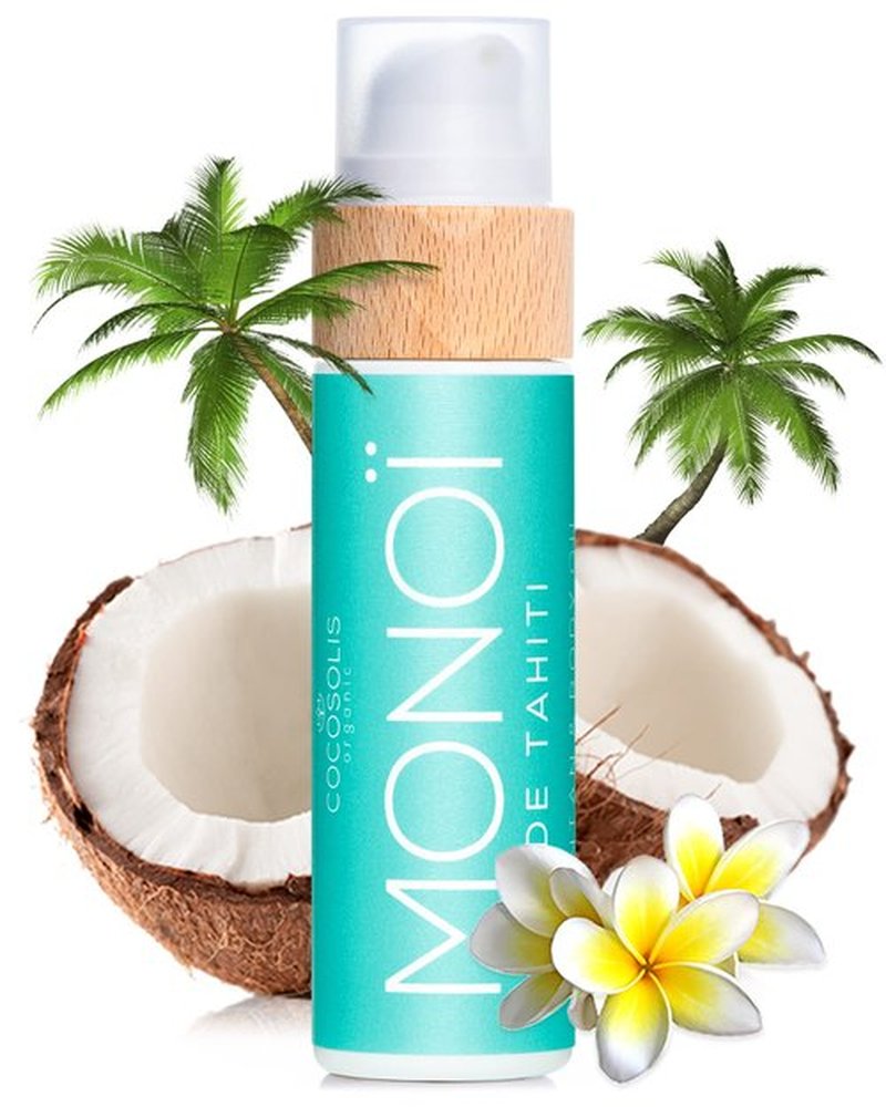COCOSOLIS MONOI Tanning Bed Lotion Accelerator XL – Organic Tanning Oil with Vitamin E & Monoi de Tahiti – Tanning Lotion for a Fast Intensive Tan – Chocolate Tan – Nourishing Body Lotion (6.76)