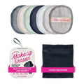 The Original MakeUp Eraser 7-Day Set, Erase All Makeup with Just Water, Including Waterproof Mascara, Eyeliner, Foundation, Lipstick, Sunscreen, and More! Cool Gal Neutrals, 7ct.