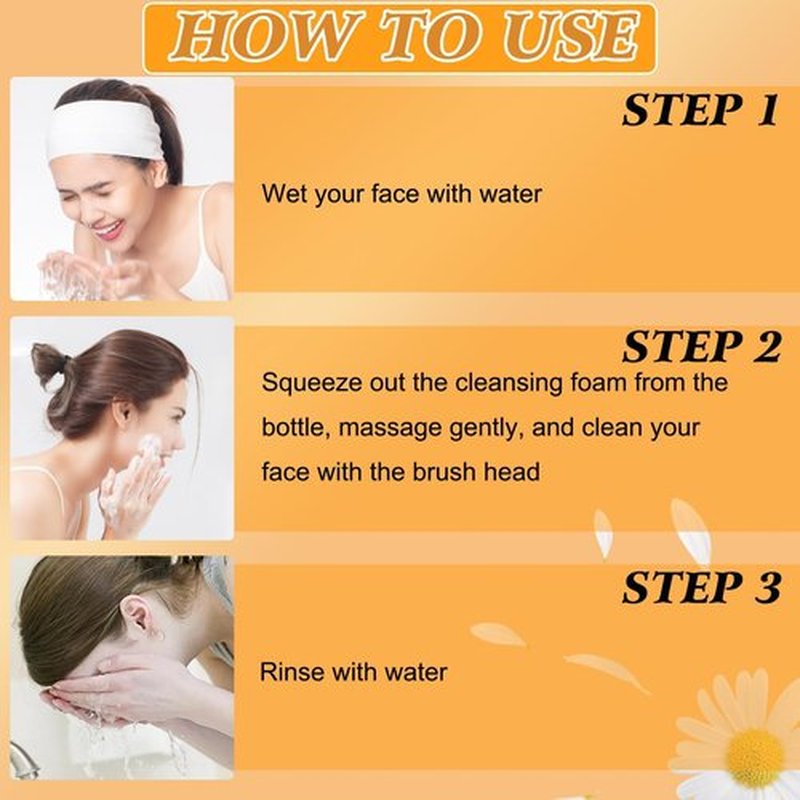 4Pcs Turmeric Wash and Care Three Piece Set,Turmeric Trio: Facial Wash,Cleansing Mousse & Soap for Skin Care,Turmeric Cleansing Exfoliating Pads,Turmeric Face Wash, Natural Skincare for Face & Body