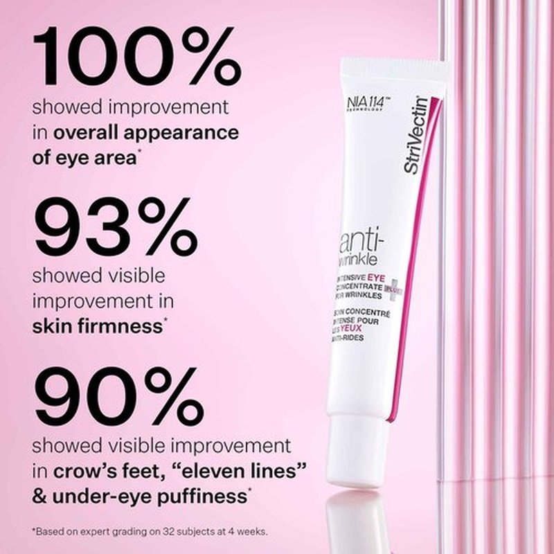 StriVectin Anti Wrinkle Trio Kit for Face and Eyes, 3 piece kit with SD Plus Moisturizer, Peptide Plump Line Face Serum, and Intensive Eye Concentrate Wrinkle Cream