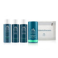 Oars + Alps Hair and Body Travel Kit for Men - TSA Friendly, Sulfate-Free Shampoo, Conditioner & Deodorant | Alpine Tea Tree Scent