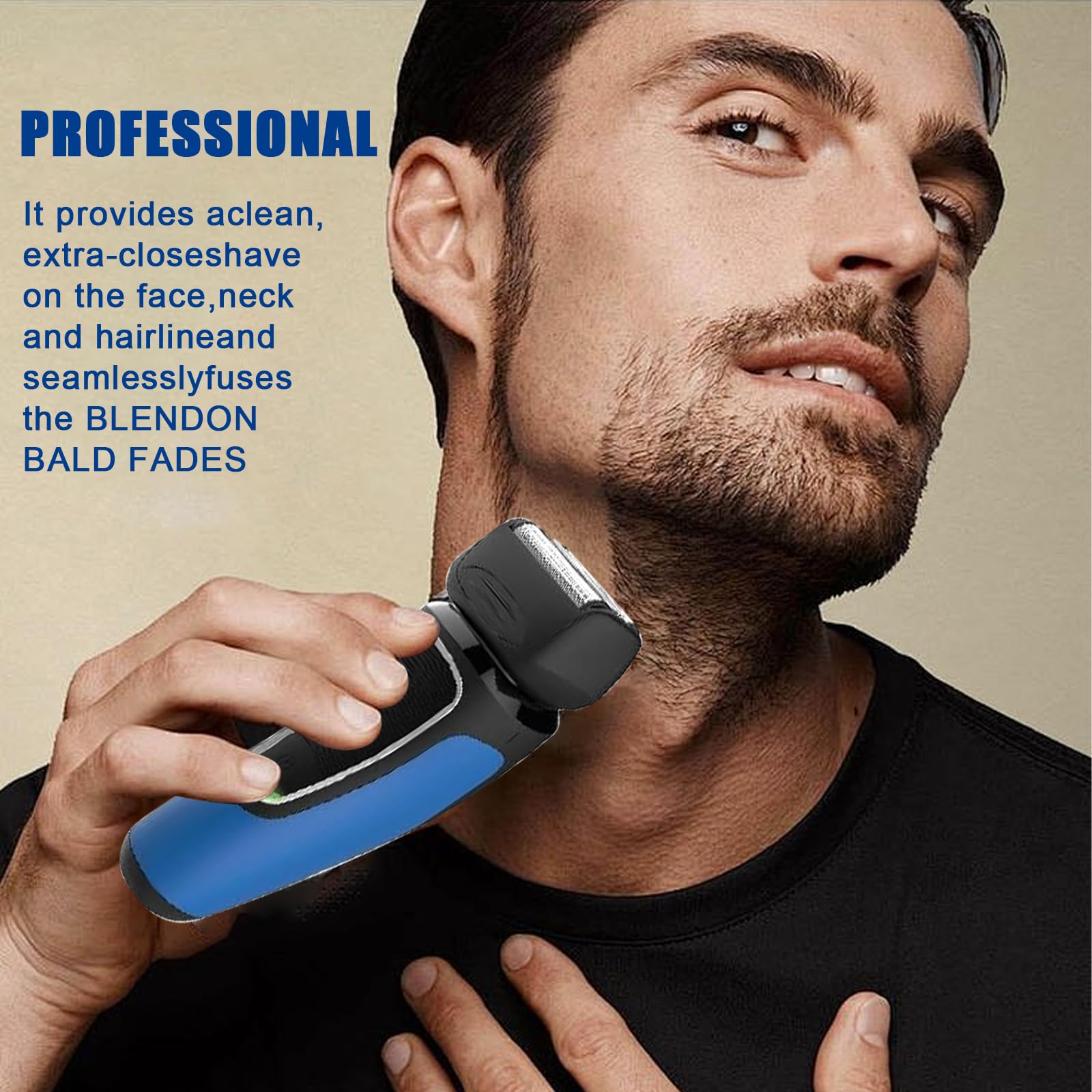 2PCS Shaver Replacement Foil Compatible with Remington PF7400, PF7500, and PF7600 Foil Shavers，Black