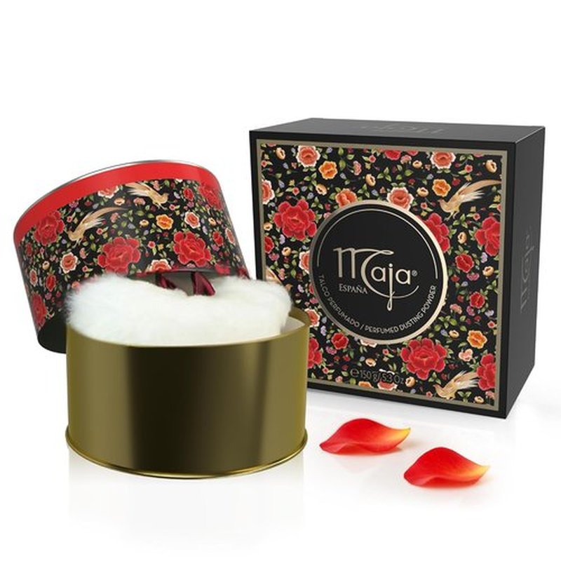 Maja Perfumed Talcum Powder - Soothes & Softens Skin, Keeps You Dry | 5.3 Oz Fragrance Dusting Powder