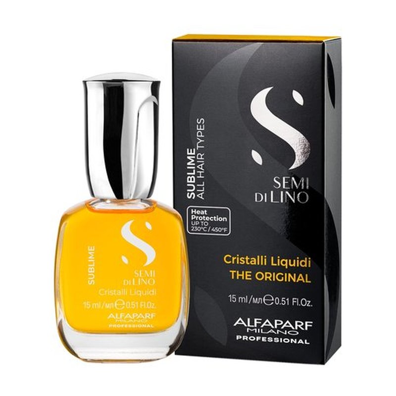 Alfaparf Milano Moisture Hair Mask & Cristalli Liquidi Oil Serum Set - Hydrating Deep Conditioning for Dry Hair | 15ml