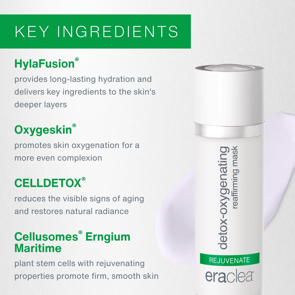 eraclea Detox-Oxygenating Reaffirming Mask with Hyaluronic Acid (1 fl oz)