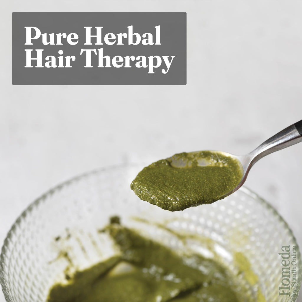 Bhringraj Powder for Hair Growth - Pure Stemless (3.5 oz - 0.2 lb) Eclipta Alba for Hair Growth - False Daisy Herb Bhringraj - Karisalankanni Eclipta Prostrata (100g)