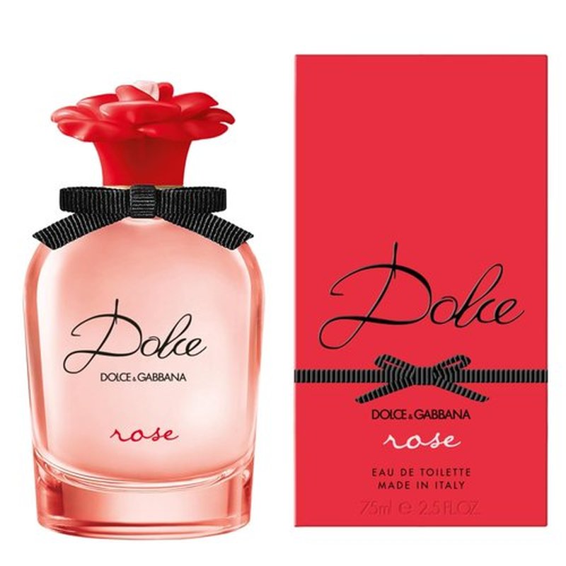 Dolce&Gabbana Dolce Rose Eau De Toilette Spray for Women - 75 ml | Floral Fragrance