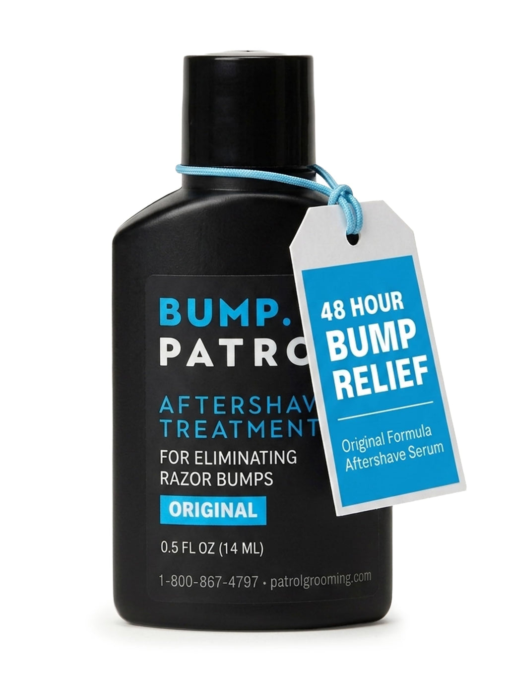 Bump Patrol Original Formula Aftershave Treatment Serum – Razor Bump Stopper and Ingrown Hair Treatment for Men and Women with Salicylic Acid for Razor Burn & Shaving Irritation