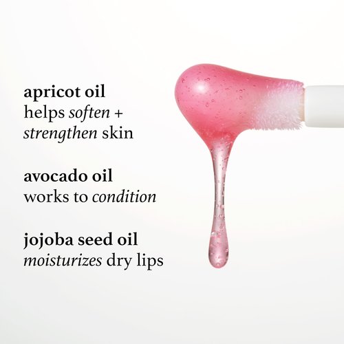 Julep So Plush Glossy Lip Oil – Hydrating Lip Tint with Apricot, Avocado & Jojoba Oils – Non-Sticky Shine, Moisturizing Lip Gloss for Soft, Nourished Lips – Vegan & Cruelty-Free (01 Hot Pink)