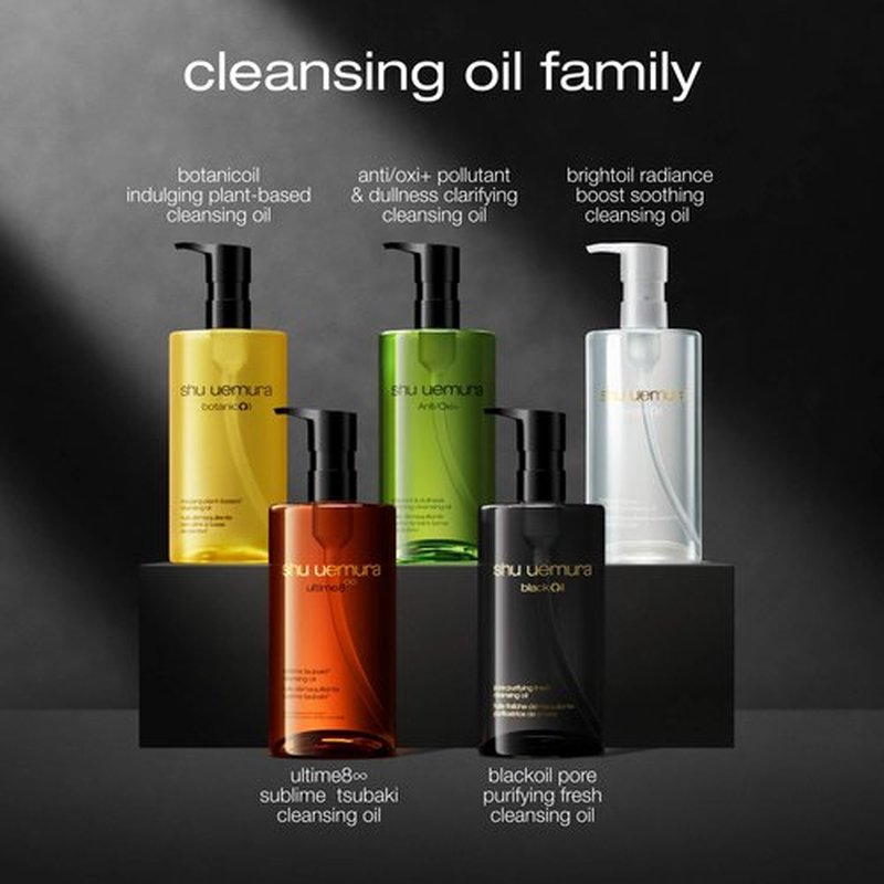 shu uemura Ultime8 Sublime Tsubaki Cleansing Oil, Gentle Makeup Remover and Facial Cleanser for All Skin Types, 1.7 Fl. Oz.