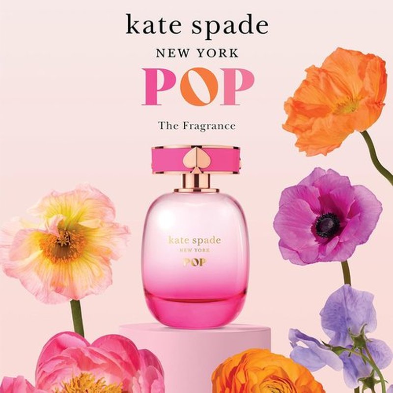 Kate Spade New York - Pop Eau de Parfum - Women's Fruity & Woody Fragrance - Raspberry, Coconut & White Musk Notes