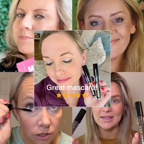 Regine Switzerland Black Waterproof Mascara - Dramatic Volume & Vegan Formula for False Lash Effect