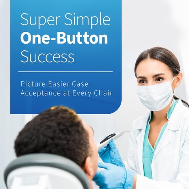 Intraoral Camera - Crystal Clear Images | Easy Single Button Operation, Lightweight & Ergonomic Design