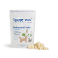 Happy Wax Teakwood Trails Wax Melts for Pet Owners – Odor Eliminating, Calming, Pet-Safe, Non-Toxic, Dye-Free, Perfect for Use with Wax Warmers - 8oz Pouch
