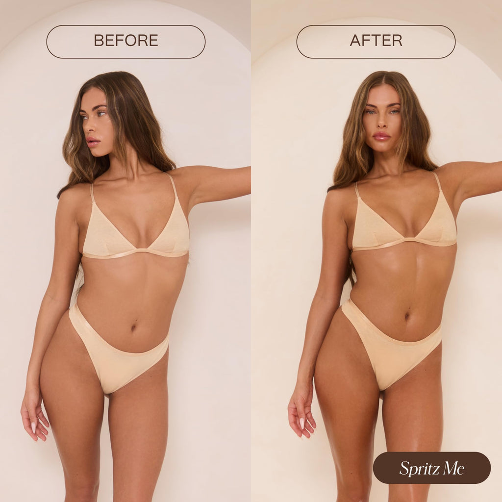 Filter by Molly-Mae Spritz Me Tanning Water | Moisturizing Self Tanner | Golden, Streak-Free Glow | Natural-Looking Sunless Tan | Fast Developing | Long-Lasting | Clear & Oil-Free | 200ml