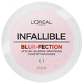 L'Oreal Paris Infallible Blur-fection Longwear Loose Setting Powder, Blurring Face Powder With Up to 24HRs of Wear, Brightening Light Pink, 1 Kit