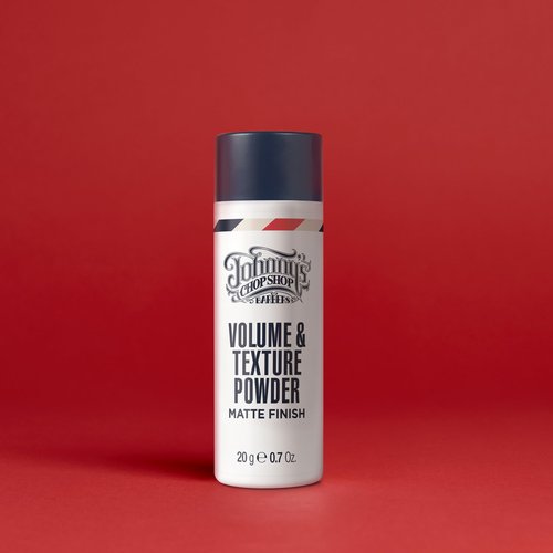 Johnny's Chop Shop Volume & Texture Powder for Instant Hold & Volume with Lightweight Matte Finish, 20 g